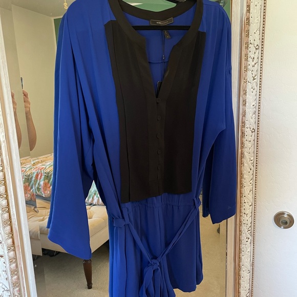 BCBG Royal Blue Romper - Picture 1 of 5